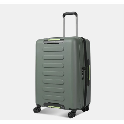 Hedgren HCMBY01MEXP/556 Grip, Βαλίτσα Μεσαία, Σκληρή, Χακί