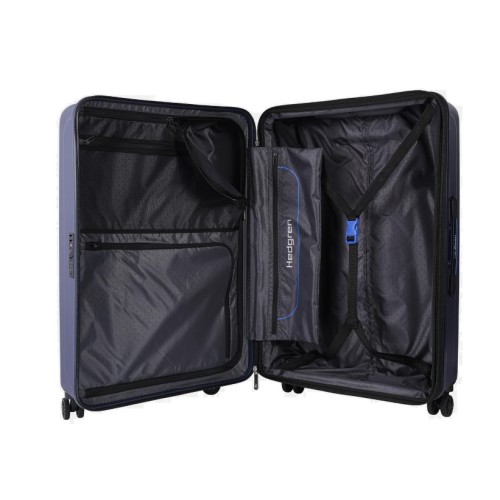 Hedgren HCMBY01MEXP/870 Grip, Βαλίτσα Μεσαία, Σκληρή, Μπλε
