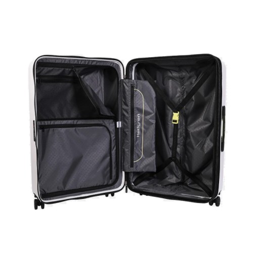 Hedgren HCMBY01MEXP/879 Grip, Βαλίτσα Μεσαία, Σκληρή, Λευκό