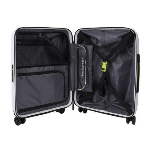 Hedgren HCMBY01XS-879 Comby Grip, Βαλίτσα Μικρή/Καμπίνας, Σκληρή, Λευκό
