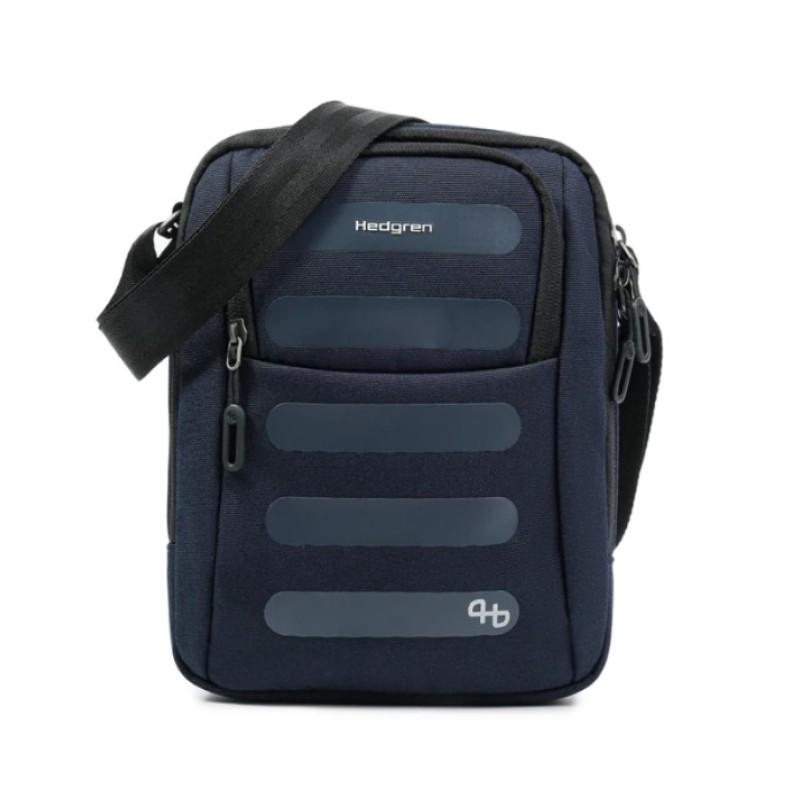 Hedgren HCMBY15-870 Comby Relax, Τσαντάκι Χιαστί, Πολυεστέρας, Μπλε