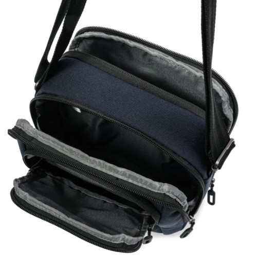 Hedgren HCMBY15-870 Comby Relax, Τσαντάκι Χιαστί, Πολυεστέρας, Μπλε