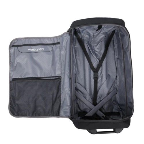 Hedgren HCMBY17-003 Comby Compact, Σάκος με Ρόδες, Πολυεστέρας, Μαύρο