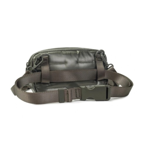 Hedgren HCOCN01-878 Cocοon Snug, Τσαντάκι Ώμου/Μέσης, Πολυεστέρας, Ασημί