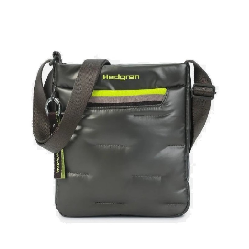 Hedgren HCOCN06-878 Cocoon Cuchy, Γυναικείο Tσαντάκι Ώμου, Πολυεστέρας, Χακί