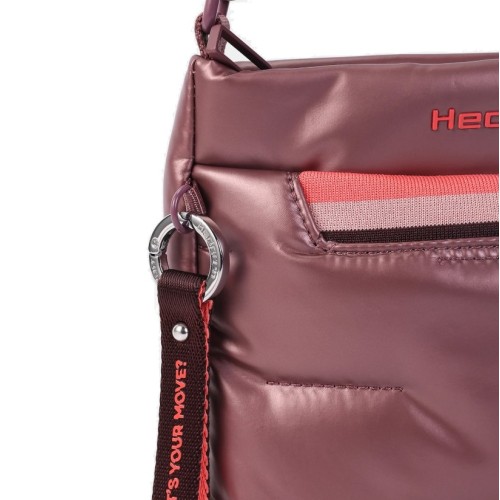 Hedgren HCOCN06-887 Cocoon Cuchy, Γυναικείο Tσαντάκι Ώμου, Πολυεστέρας, Ροζ