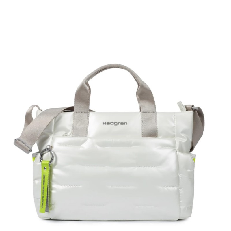Hedgren HCOCN07-879 Cocoon Softy, Τσάντα Ώμου/Καρπού, Πολυεστέρας, Λευκ΄΄ο