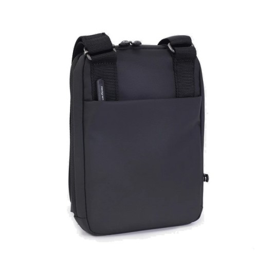 Hedgren HCOM08-003 Commute Turn , Τσαντάκι Χιαστί, Πολυεστέρας, Μαύρο