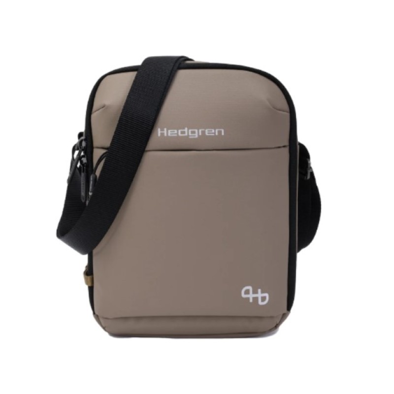 Hedgren HCOM09-877 Commute Walk, Τσαντάκι Χιαστί, Πολυεστέρας, Μπεζ