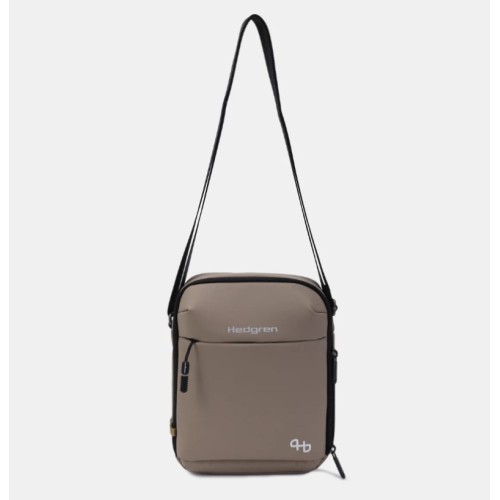 Hedgren HCOM09-877 Commute Walk, Τσαντάκι Χιαστί, Πολυεστέρας, Μπεζ