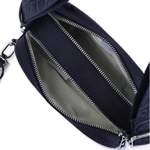 Hedgren HFIKA02-870 Ristretto Fika, Γυναικείο Τσαντάκι Χιαστί, Πολυεστέρας, Μπλε