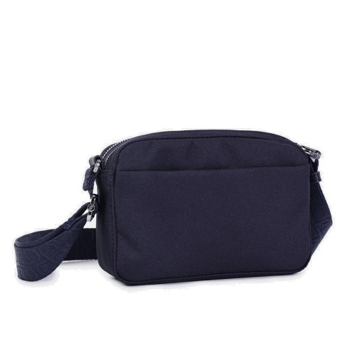 Hedgren HFIKA02-870 Ristretto Fika, Γυναικείο Τσαντάκι Χιαστί, Πολυεστέρας, Μπλε