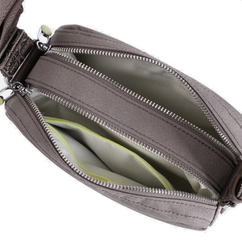 Hedgren HFIKA02-878 Ristretto Fika, Γυναικείο Τσαντάκι Χιαστί, Πολυεστέρας, Τοπό