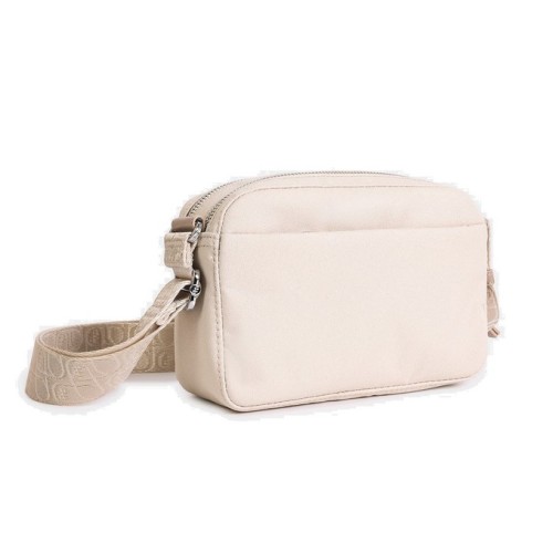 Hedgren HFIKA04-861 Espresso Fika, Γυναικείο Τσαντάκι Ώμου, Πολυεστέρας, Μπεζ