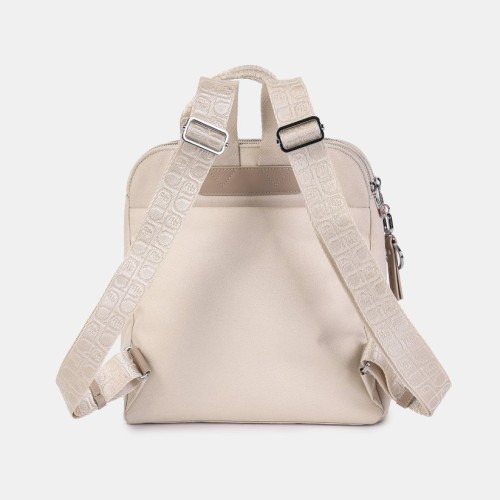 Hedgren HFIKA07-861 Fika Latte, Γυναικεία Τσάντα Backpack/Ωμοπλάτης, Πολυεστέρας, Μπεζ