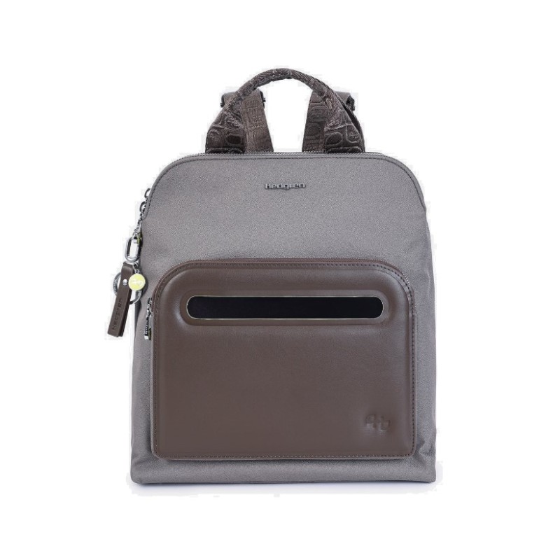 Hedgren HFIKA07-878 Fika Latte, Γυναικεία Τσάντα Backpack/Ωμοπλάτης, Πολυεστέρας, Τοπό