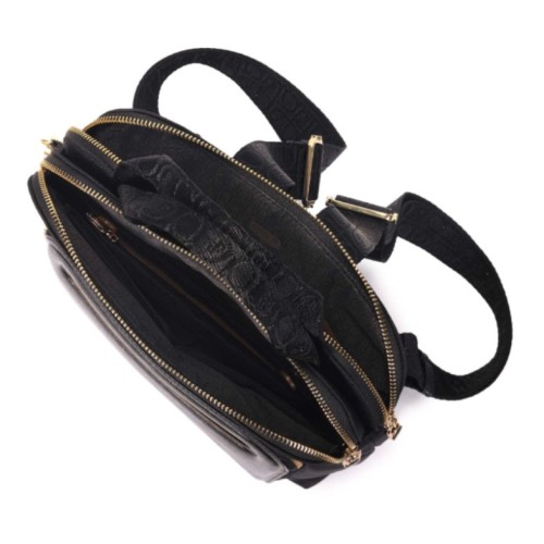 Hedgren HFIKA07-886 Fika Latte, Γυναικεία Τσάντα Backpack/Ωμοπλάτης, Πολυεστέρας, Μαύρο