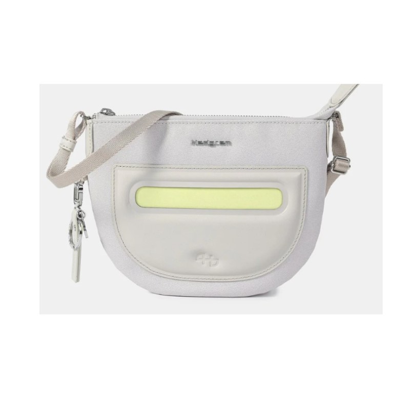 Hedgren HFIKA13S-879 Fika Bon Bon Small, Γυναικεία Τσάντα Χιαστί, Πολυεστέρας, Λευκό