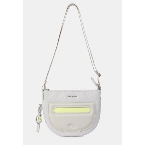 Hedgren HFIKA13S-879 Fika Bon Bon Small, Γυναικεία Τσάντα Χιαστί, Πολυεστέρας, Λευκό