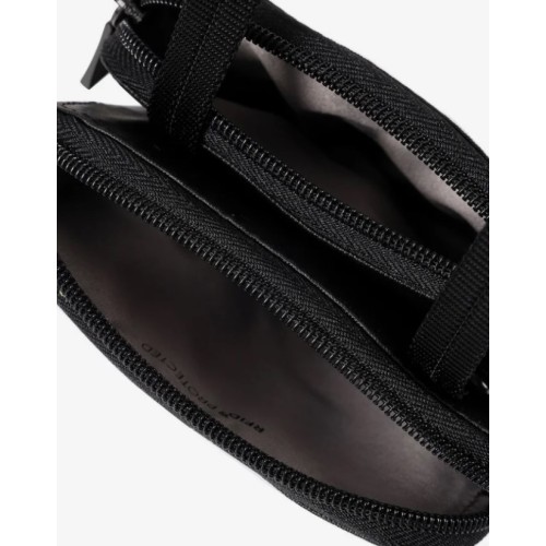 Hedgren HFOL07-854 Follis Rupee, Τσαντάκι Ώμου Διαβατηρίου, Πολυεστέρας, Μαύρο