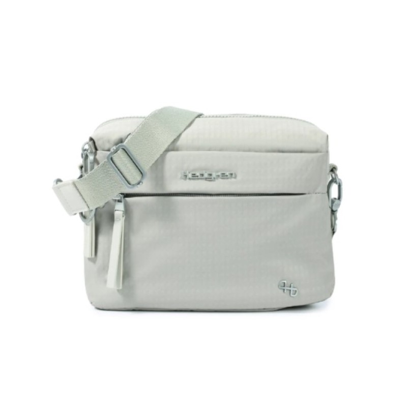 Hedgren HFURO05-893 Furo Totoi, Τσάντα Γυναικεία Χιαστί, Πολυεστέρας, Γκρι