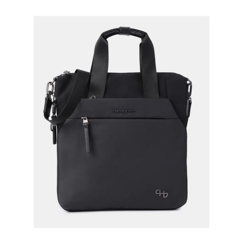 Hedgren HFURO09-003 Ruko, Τσαντάκι Χιαστί, Πολυεστέρας, Μαύρο