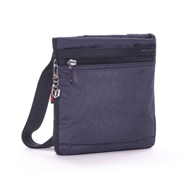 Hedgren HIC112-812 Inner City Leonce, Τσαντάκι Γυναικείο Χιαστί, Πολυεστέρας, Γκρι