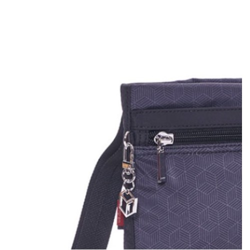 Hedgren HIC112-812 Inner City Leonce, Τσαντάκι Γυναικείο Χιαστί, Πολυεστέρας, Γκρι