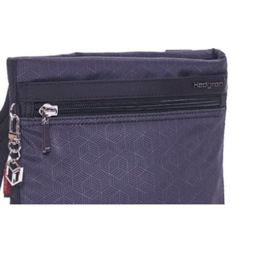 Hedgren HIC112-812 Inner City Leonce, Τσαντάκι Γυναικείο Χιαστί, Πολυεστέρας, Γκρι