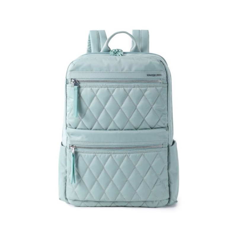 Hedgren HIC432-252 Ava Square, Γυναικεία Τσάντα Πλάτης/Backpack, Πολυεστέρας, Μέντα