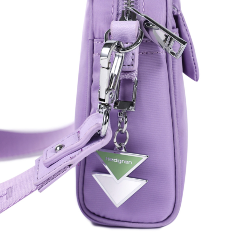 Hedgren HLBR02-291 Libra Fair, Τσάντα Γυναικεία Χιαστί, Πολυεστέρας, Λιλά