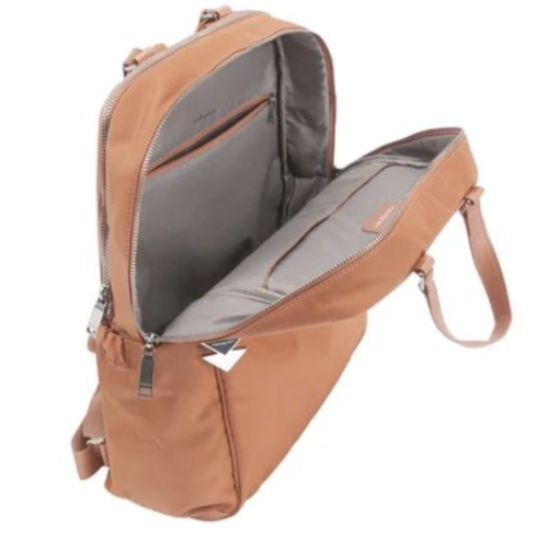 Hedgren HLBR06-605 Libra Εquity, Τσάντα Γυναικεία Backpack/Ωμοπλάτης, Πολυεστέρας, Πορτοκαλί