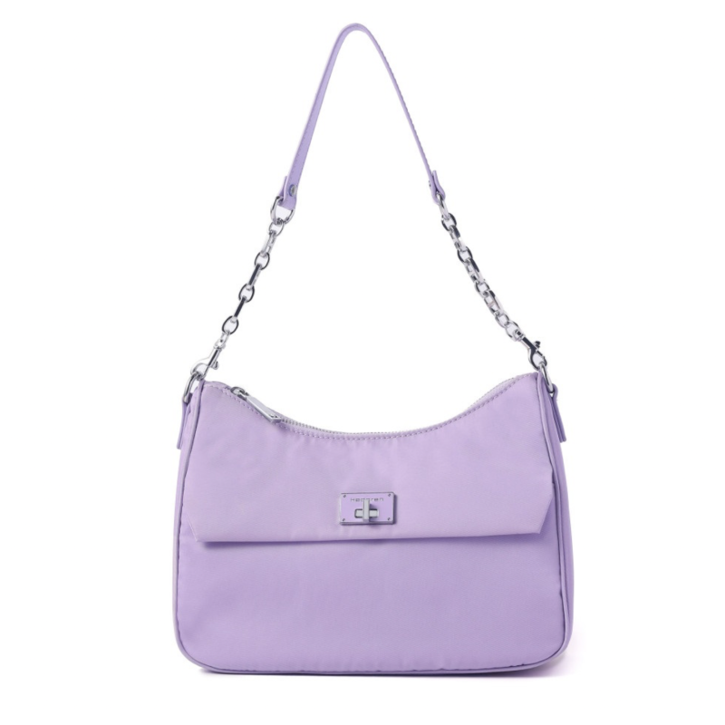 Hedgren HLBR07-291 Unity Hobo, Τσάντα Γυναικεία Ώμου/Χιαστί, Πολυεστέρας, Λιλά