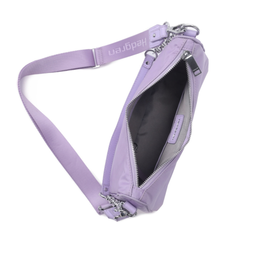 Hedgren HLBR07-291 Unity Hobo, Τσάντα Γυναικεία Ώμου/Χιαστί, Πολυεστέρας, Λιλά