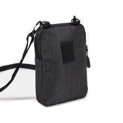 Hedgren HLNO06-176 Lineo Linear Slim, Τσαντάκι Ώμου/Χιαστί, Πολυεστέρας, Ανθρακί