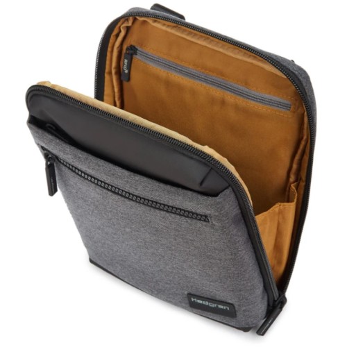 Hedgren HNXT09-214 Next Chip, Τσαντάκι Χιαστί, Πολυεστέρας, Γκρι