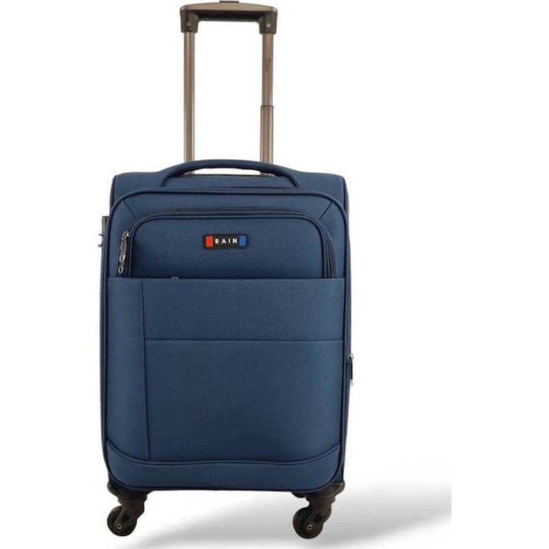 Rain RB2007-20, Βαλίτσα Καμπίνας, Αδιάβροχο Ύφασμα, Μπλε