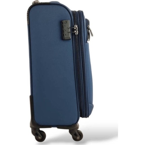 Rain RB2007-20, Βαλίτσα Καμπίνας, Αδιάβροχο Ύφασμα, Μπλε