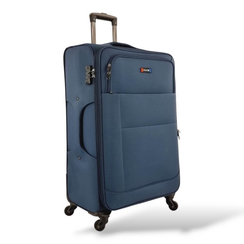 Rain RB2007-28, Βαλίτσα Μεγάλη, Αδιάβροχο Ύφασμα, Μπλε