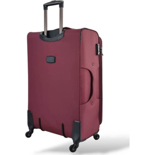 Rain RB2007-28, Βαλίτσα Μεγάλη, Αδιάβροχο Ύφασμα, Μπορντό