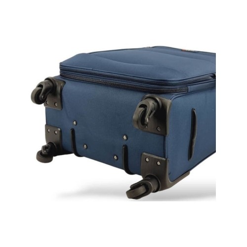 Rain RB2007-Set, Βαλίτσα Σετ, Αδιάβροχο Ύφασμα, Μπλε