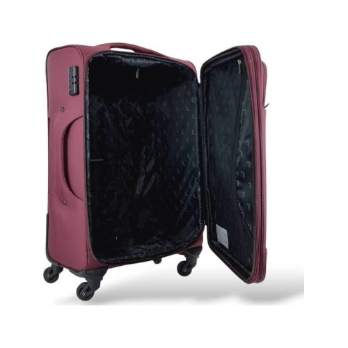 Rain RB2007-Set, Βαλίτσα Σετ, Αδιάβροχο Ύφασμα, Μπορντό