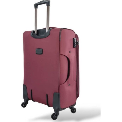 Rain RB2007-Set, Βαλίτσα Σετ, Αδιάβροχο Ύφασμα, Μπορντό