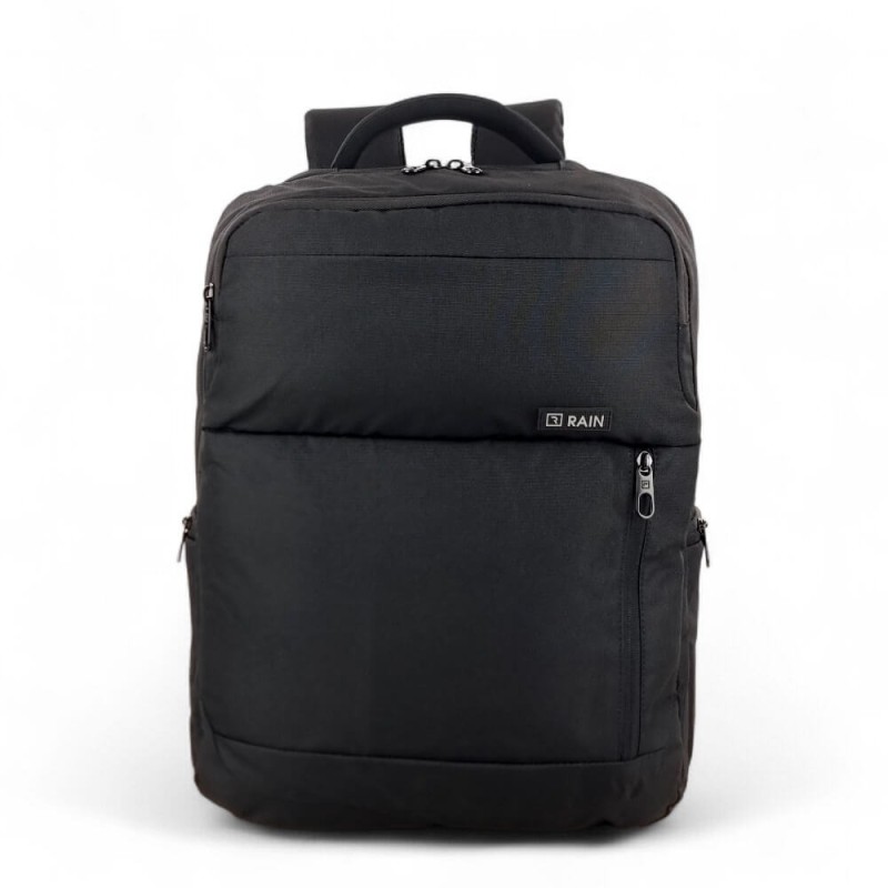 Rain RBP1020, Σακίδιο Πλάτης, Αδιάβροχο Ύφασμα, Μαύρο