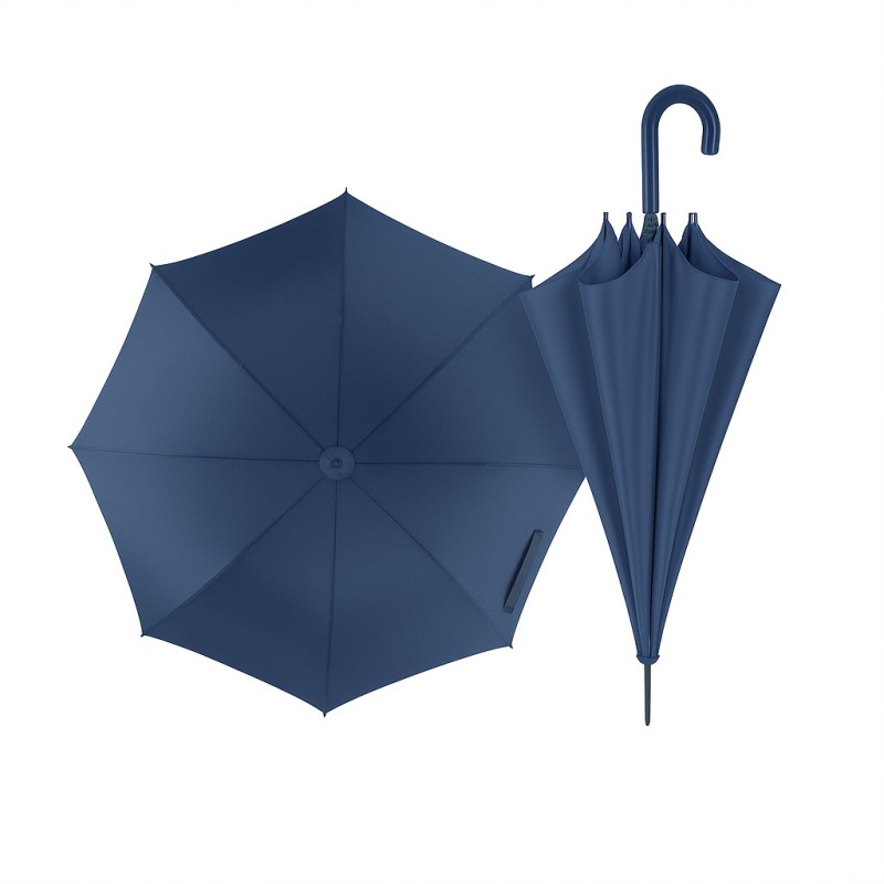 Rain A-12066 Blue, Ομπρέλα Αυτόματη, Μπαστούνι, Μπλε