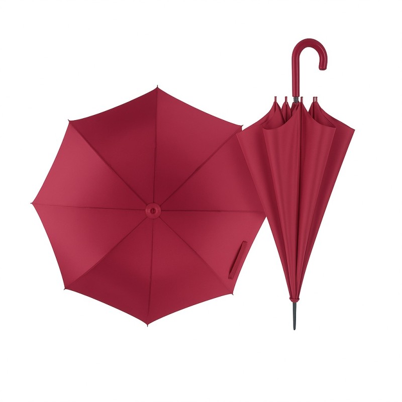 Rain A-12066 Red, Ομπρέλα Αυτόματη, Μπαστούνι, Κόκκινο