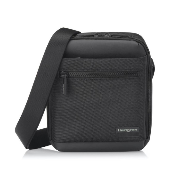 Hedgren ΗΝΧΤ01-003 Next App, Τσαντάκι Χιαστί, Πολυεστέρας, Μαύρο