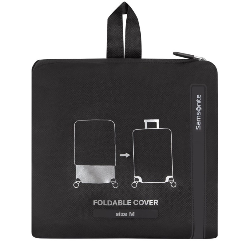 Samsonite 155587-1041 Revolution, Κάλυμμα Βαλίτσας, Ύφασμα, Μαύρο