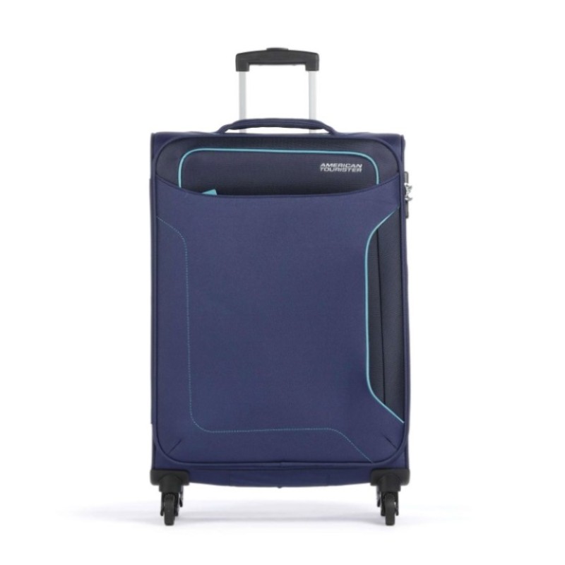 American Tourister 106795-1596 Holiday Heat, Βαλίτσα Μεσαία, Ύφασμα, Μπλε
