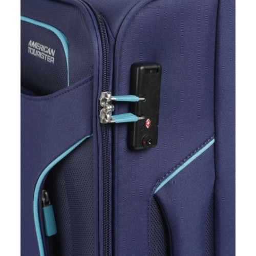 American Tourister 106795-1596 Holiday Heat, Βαλίτσα Μεσαία, Ύφασμα, Μπλε